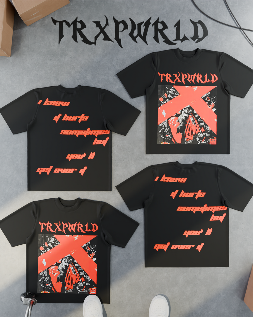 Trxpwrld x uzi Tee